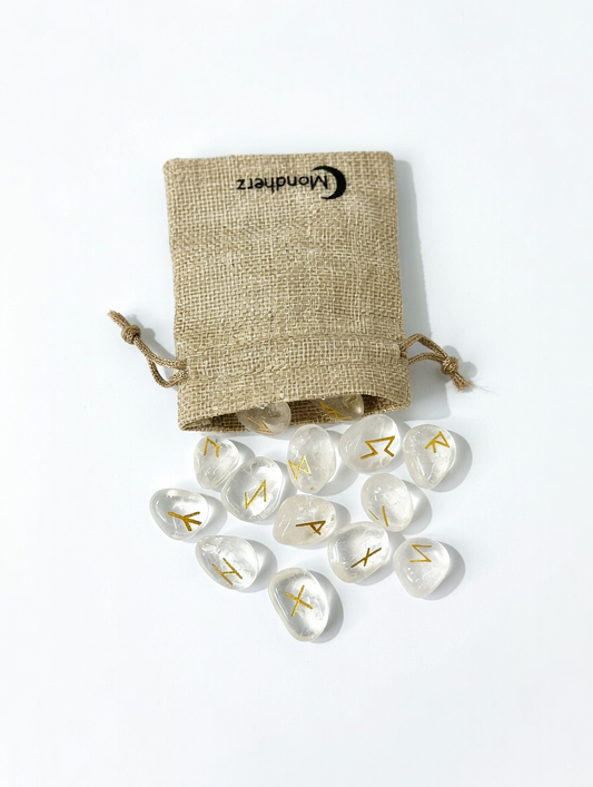 Runenset Bergkristall