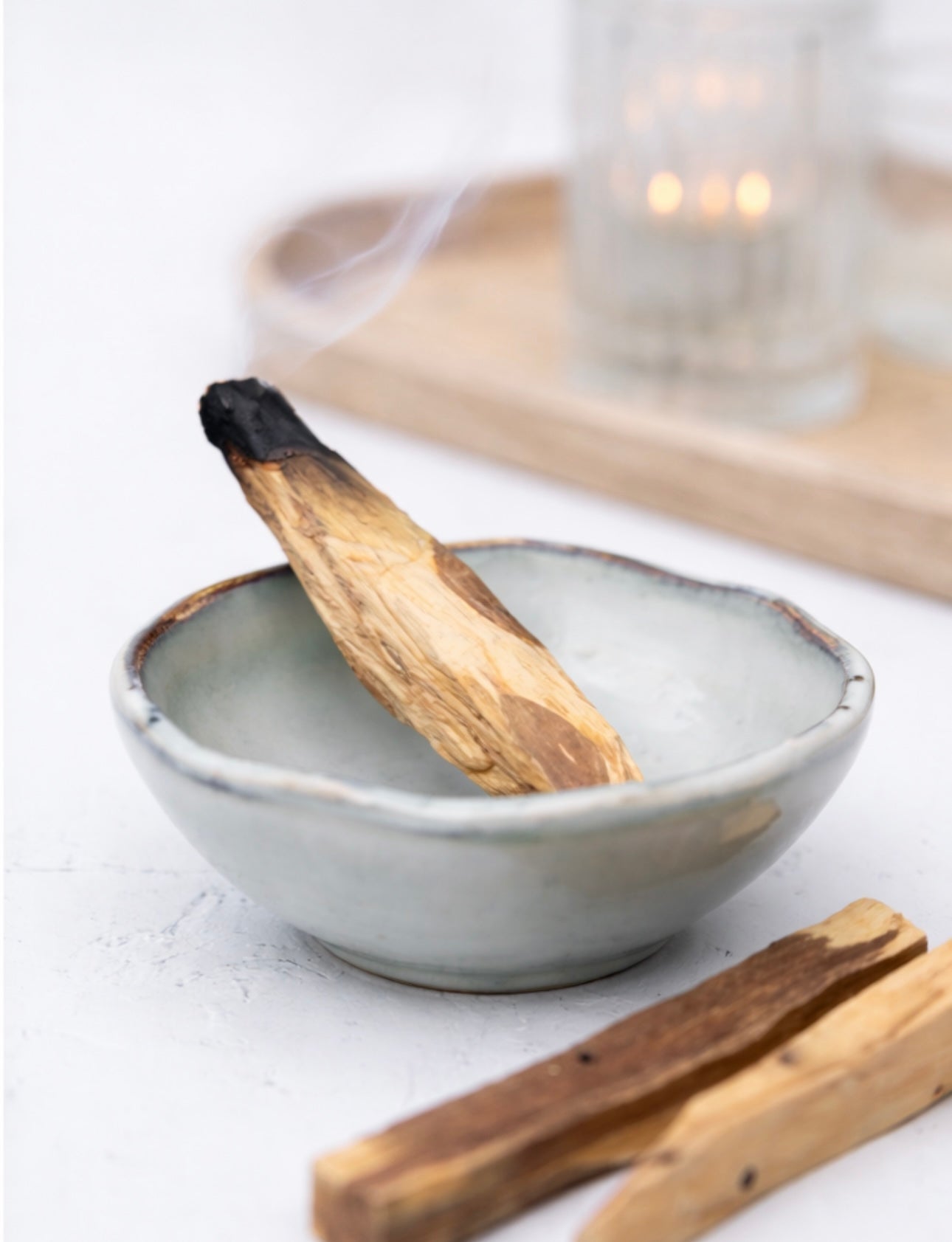 Räucherset PALO SANTO & WEIẞER SALBEI