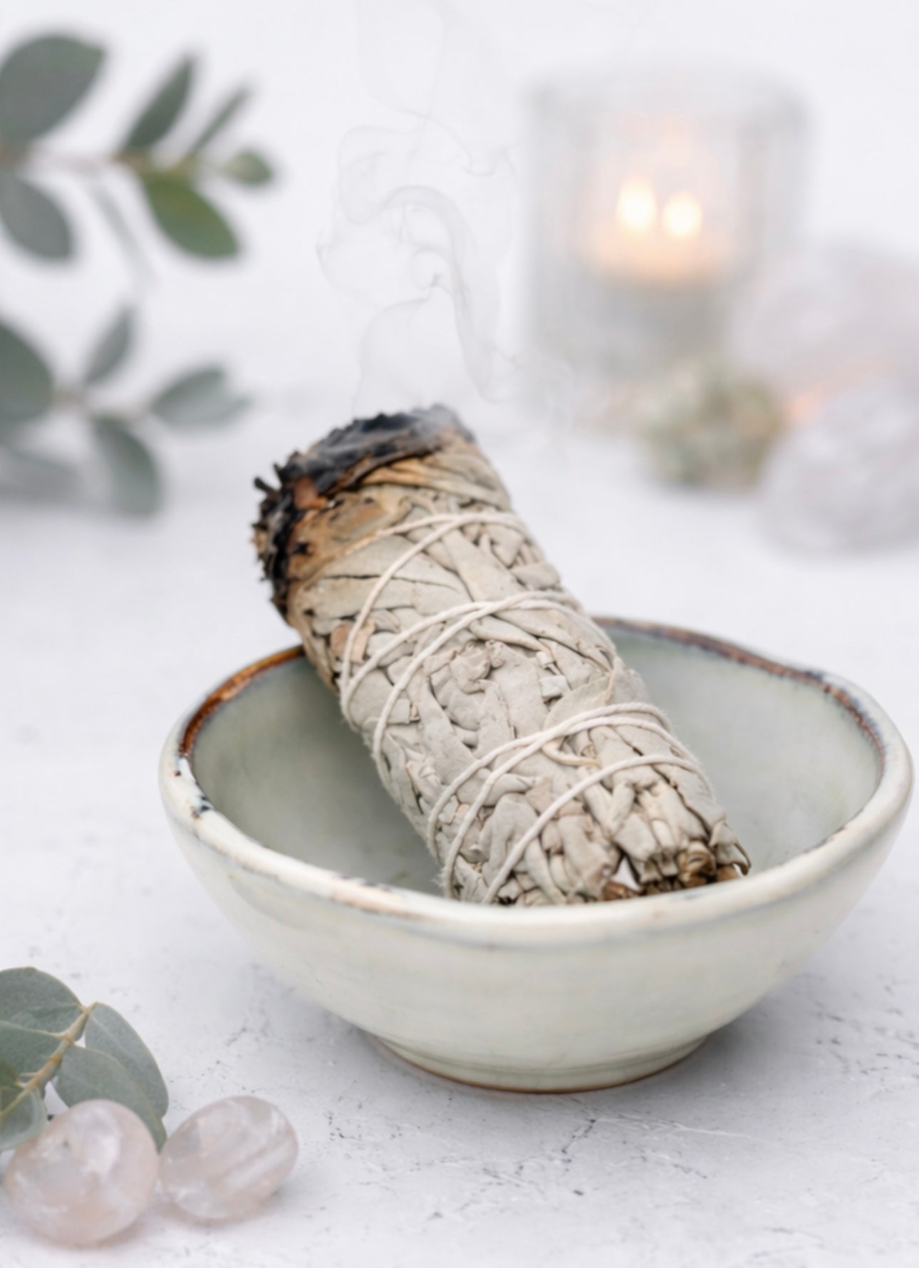 Räucherset PALO SANTO & WEIẞER SALBEI