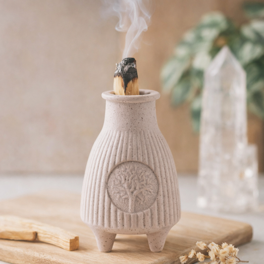 Keramik-Räucherhalter für Palo Santo & Räucherhölzer