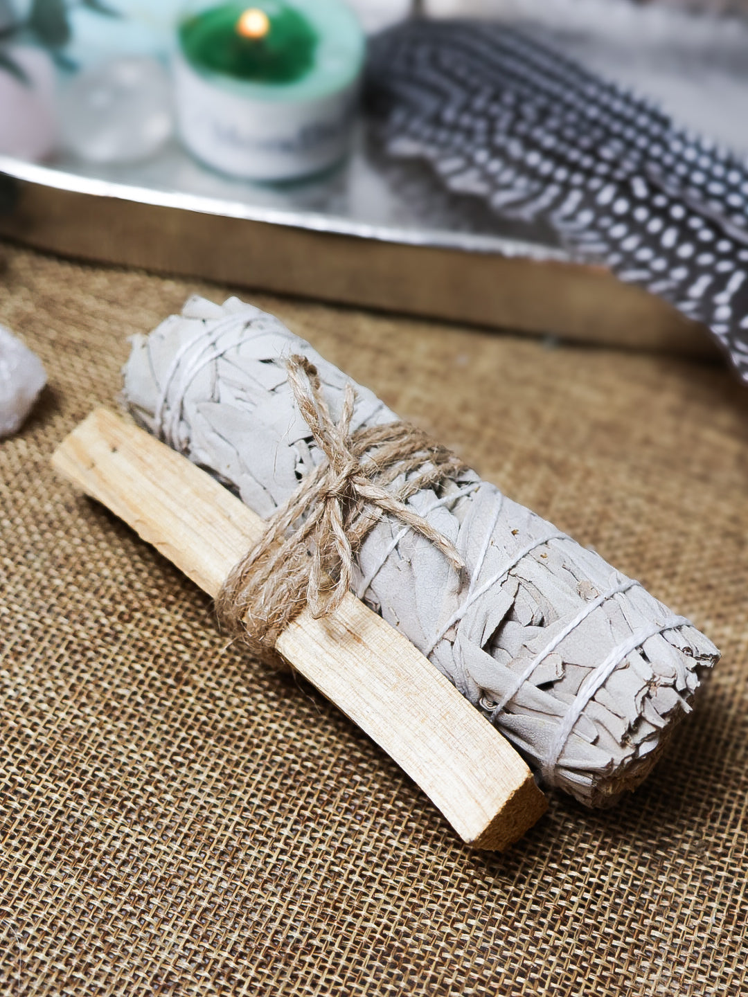 Räucherset PALO SANTO & WEIẞER SALBEI