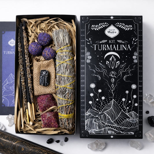 Turmalin & Räucherwerk Ritual-Set von Sagrada Madre